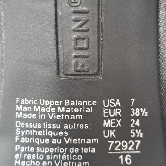 Fioni Black Heels With A Satin Rose Size 7 - Picture 11 of 11